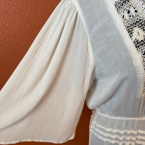 Cleobella Maxi Dress. Ivory. Size Large. - Picture 5 of 13